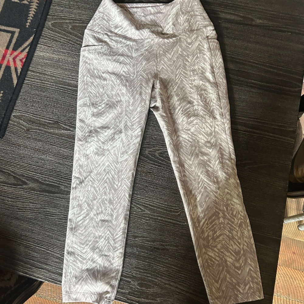 RBX Activewear yoga leggings pants w/ cell phone pockets Sz S/P
